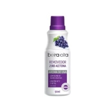 REMOVEDOR DE ESM ZERO ACETONA B ALTA 90ML AROMATIZ UVA