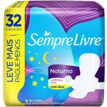 ABS SEMPRE LIVRE NOTURNO C/32 C/ABAS SECA LV+PG-