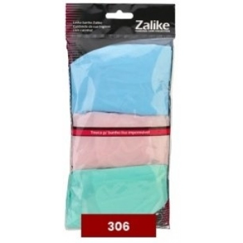 TOUCA P/ BANHO ADULTO LISA C/3UN ZALIKE-306