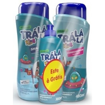 KIT TRA LA LA SH+COND 480ML NUTRIKIDS GTS CR PENT 300ML