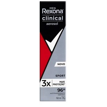 DES AERO REXONA 150ML MEN CLINICAL SPORT