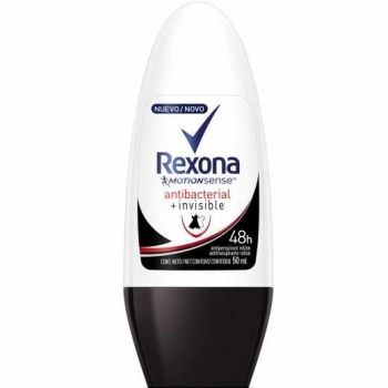 DES ROLL ON REXONA 50ML WOMEN ANTIBACTERIAL + INVISIVEL