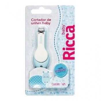 CORTADOR UNHA RICCA BABY COLORS AZUL - 1655
