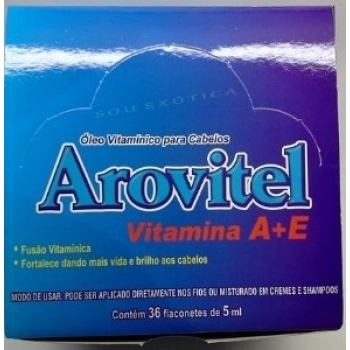 AMPOLA CAP AROVITEL 5ML VIT A + E CX 36.0