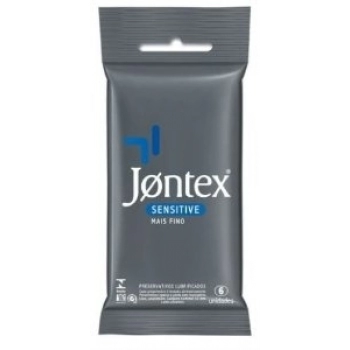 PRESERV JONTEX LUBRIFICADO C/6 SENSITIVE