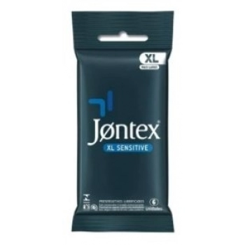 PRESERV JONTEX LUBRIFICADO C/6 XL SENSITIVE