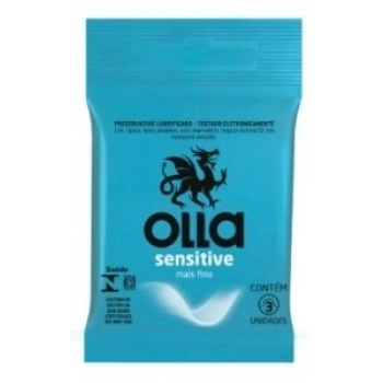 PRESERV OLLA LUBRIFICADO C/3 SENSITIVE