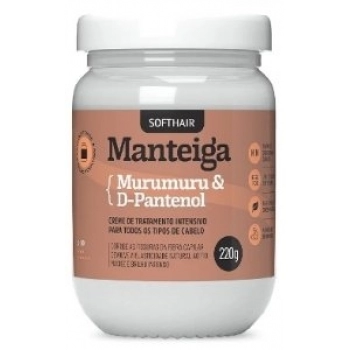 CR TRAT SOFT HAIR 220G MANTEIGA DE MURUMURU E D-PANTENOL