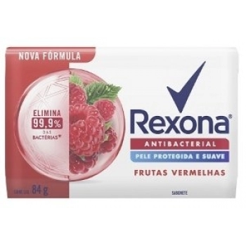 SAB REXONA MEN 84GR ANTIBACTERIAL FRUTAS VERMELHAS