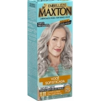 TINT MAXTON+OX 11.111 LOURO CINZA MUITO CLARO SUPER INTENSO