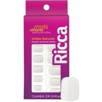 UNHAS RICCA NATURAIS QUADRADO CURTO - 1336