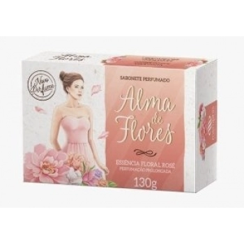 SAB ALMA DE FLORES 130G ROSE