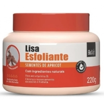 ESFOLIANTE CORPORAL SOFT HAIR BIOSOFT LISA 220G SEMENTE DE APRICOT