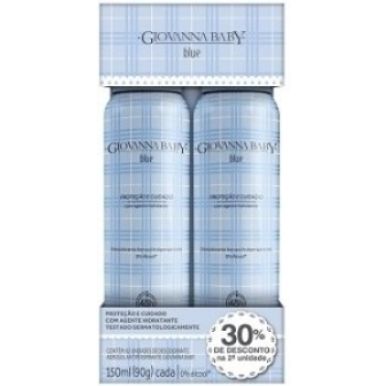 DES AERO ANT GIOVANNA BABY PACK FEM BLUE C/2 DESC 30% SEGUNDA 150ML