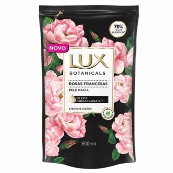 SAB LIQ LUX BOTANICALS REFIL 200ML ROSAS FRANCESAS