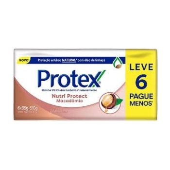 PACK SAB BARRA PROTEX LV6 PG MENOS 85G MACADAMIA