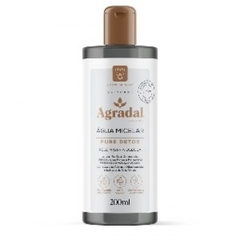 AGUA MICELAR AGRADAL 200ML PURE DETOX