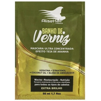MASC CAP ALISE HAIR SACHET 50ML BANHO DE VERNIZ