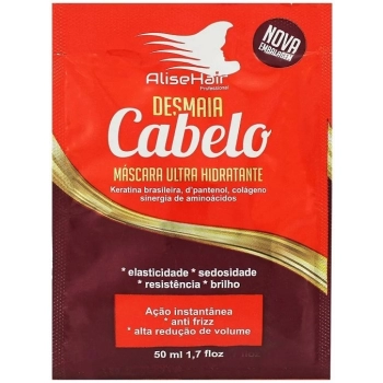 MASC CAP ALISE HAIR SACHET 50ML DESMAIA CABELO