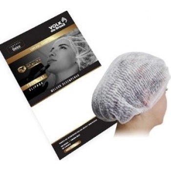 TOUCA PFB CLIPADA TNT DESCARTAVEL VOLK C/10