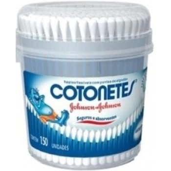 HASTES J&J COTONETES C/150 POTE