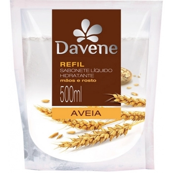 SAB LIQ DAVENE 500ML AVEIA REFIL