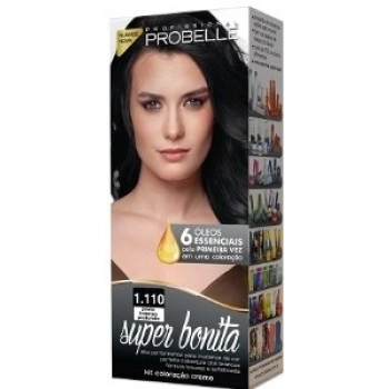 TINT PROBELLE SUPER BONITA 1.110 PRETO INTENSO PROFUNDO