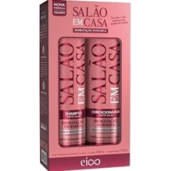 KIT EICO SH 800ML+COND 750ML SALAO EM CASA HIDRA INTENSIVO