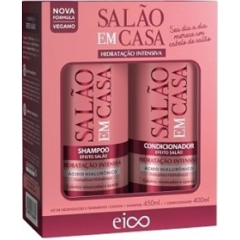 KIT EICO SH 450ML+COND 400ML SALAO EM CASA HIDRA INTENSIVO