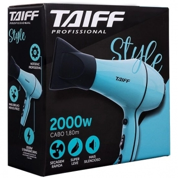 SECADOR TAIFF STYLE 2000W 220V AZUL TIFFANY