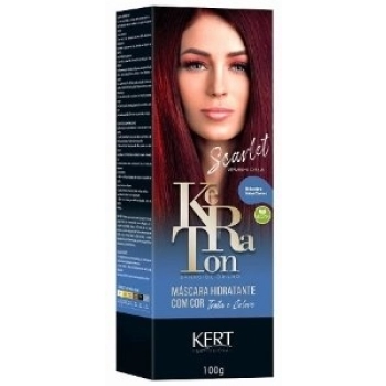 TONALIZANTE BANHO BRILHO KERATON 100GR SCARLET