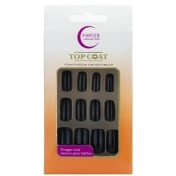 UNHAS FHACES TOP COAT C/24 BLACK