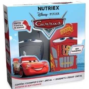 KIT NUTRIEX CARROS SH 2X1 250ML+SAB LIQ 250ML