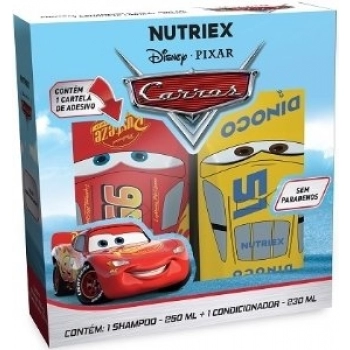 KIT NUTRIEX CARROS SH 250ML+COND 230ML
