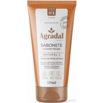 SAB LIQ FACIAL AGRADAL 150ML NATURAL C TODOS OS TIPOS DE PELE