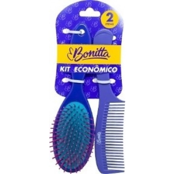 KIT BONITA ECONOMICO MEDIO ESCOVA/PENTE-558BT