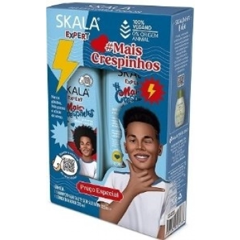 KIT SKALA SH+COND 325ML MAIS CRESPINHOS