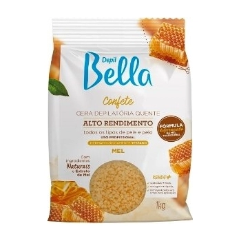 CERA QUENTE CONFETE DEPIL BELLA 1KG MEL