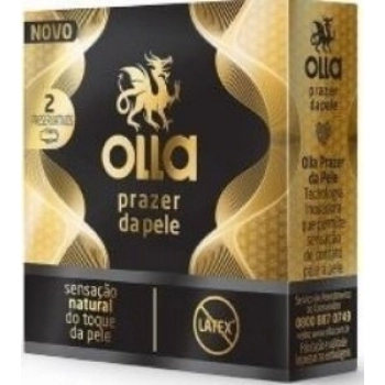 PRESERV OLLA LUBRIFICADO C/2 PRAZER DA PELE