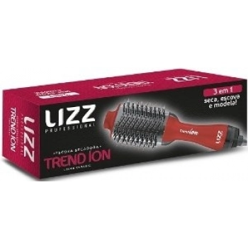 ESCOVA CAB LIZZ TRED ION 1000W 127V VERMELHO