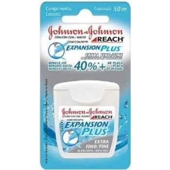 FIO DENTAL J&J 50M REACH EXTRA FINO