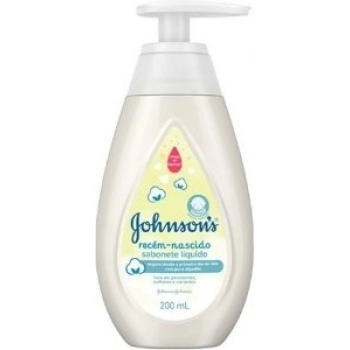 SABONETE LIQ J&J 200ML BABY RECEM NASCIDO