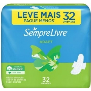 ABS SEMPRE LIVRE ADAPT C/32 C/ABAS SUAVE LV+PG-
