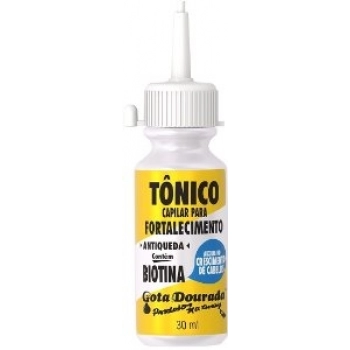 TONICO CAP GOTA DOURADA FORTALECIMENTO 30ML BIOTINA