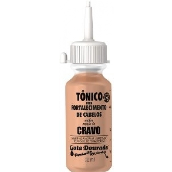 TONICO CAP GOTA DOURADA FORTALECIMENTO 30ML CRAVO