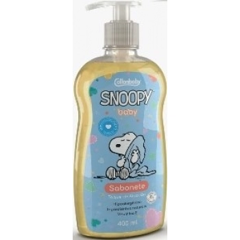SAB LIQ COTTONBABY SNOOPY BABY 400ML TOQUE DE ALGODAO