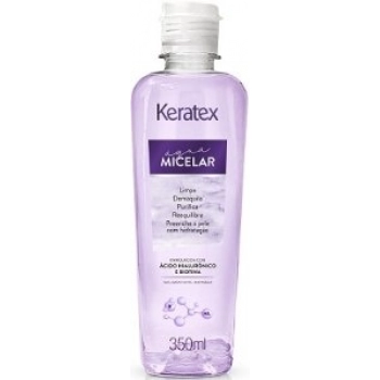 AGUA MICELAR KERATEX 350ML ACIDO HIALURONICO