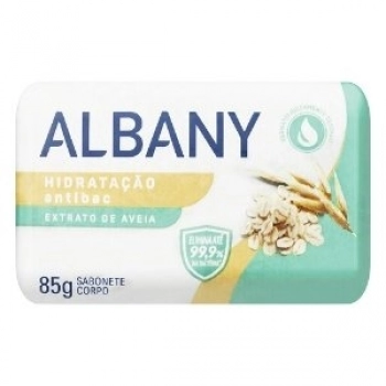 SAB ALBANY 85GR BRANCO ANTIBACTERIANO