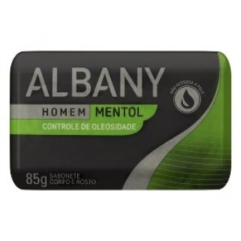 SAB ALBANY 85GR MASC VERDE MENTOL CONTROLE DE OLEOSODADE