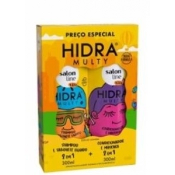 KIT S LINE SH+COND HIDRA 300ML KIDS